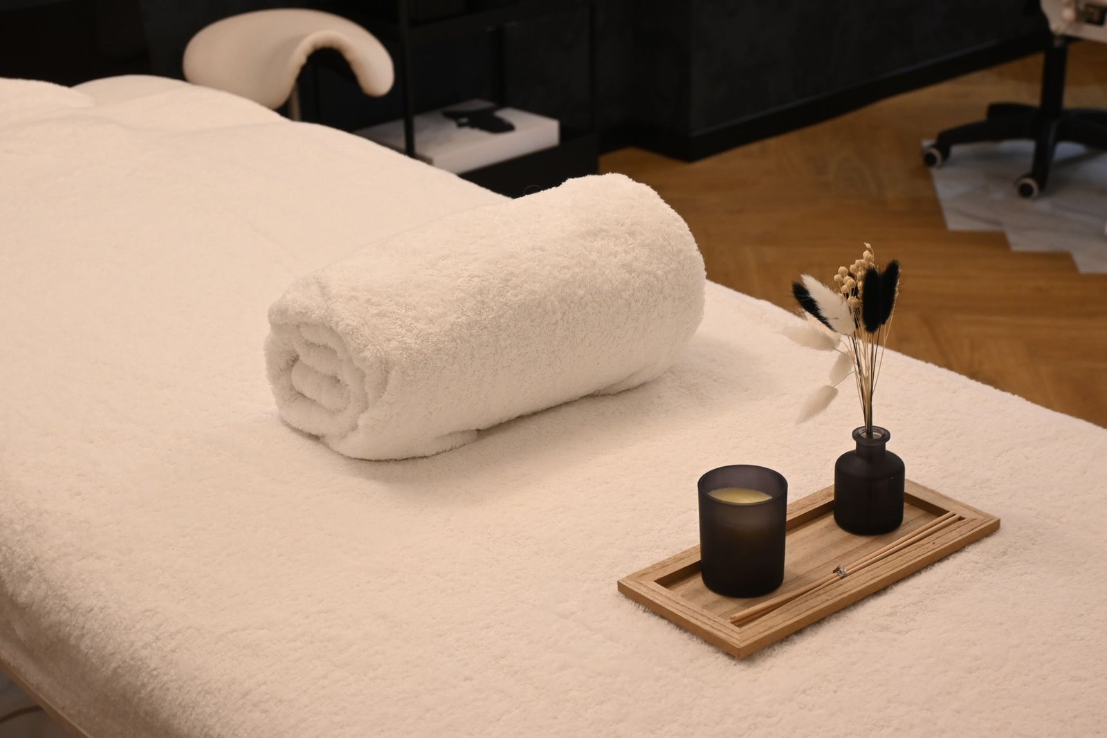 El salón de tratamientos del spa